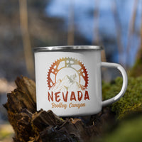 nevada bootleg canyon enamel coffee mug gift
