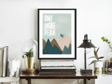 gifts for cyclists mountain bike print