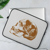 Laptop Sleeve Silver Skull