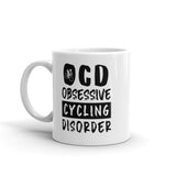 cyclist biking pun ocd